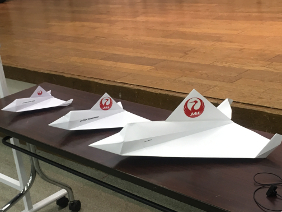 JAL折り紙ヒコーキ教室