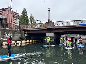 横浜みなとみらいSUP体験